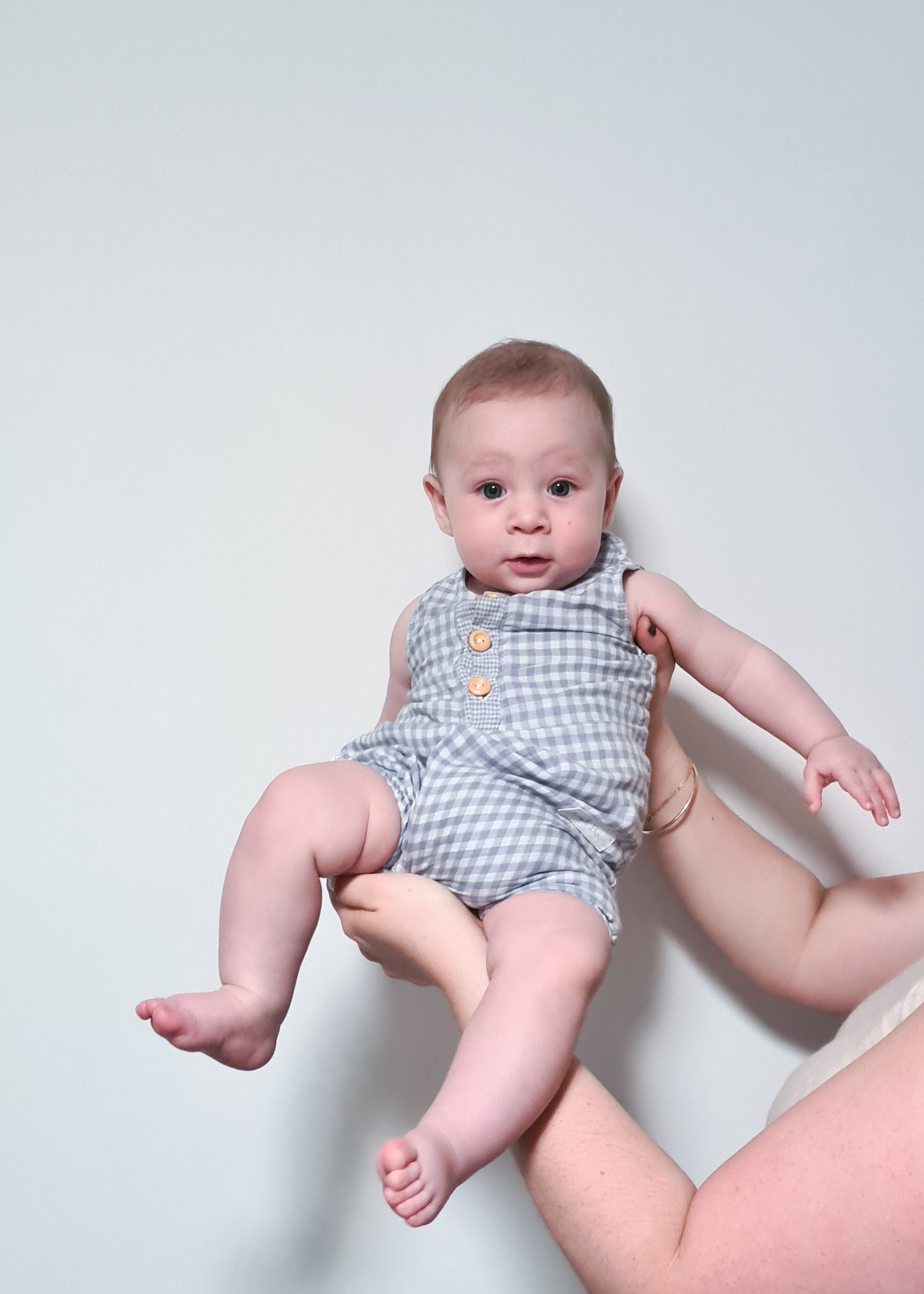 Matteo Romper - Gingham