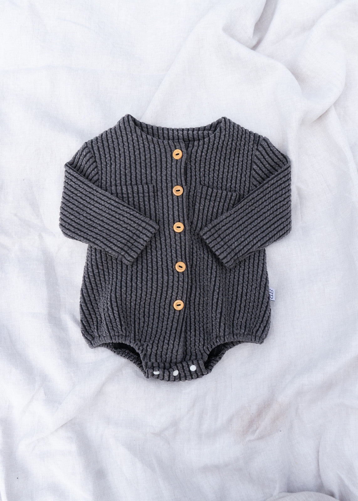 Longsleeve baby bubble romper