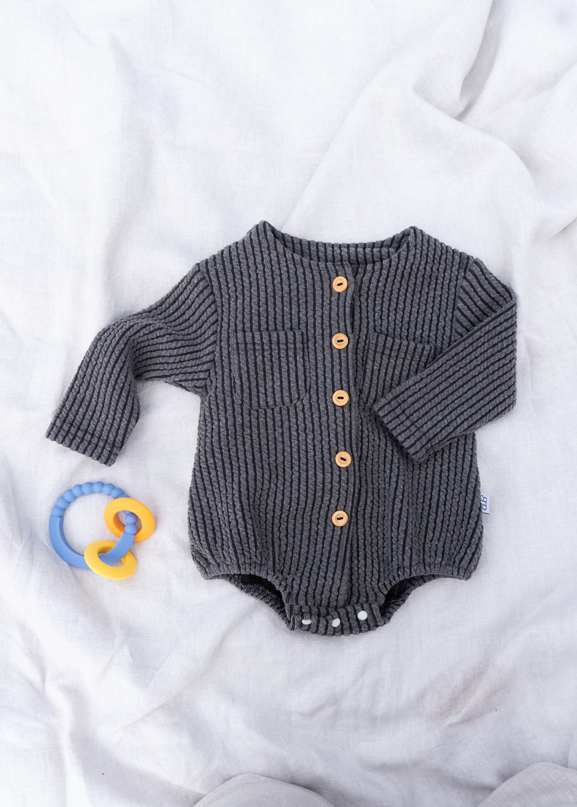 Longsleeve baby bubble romper