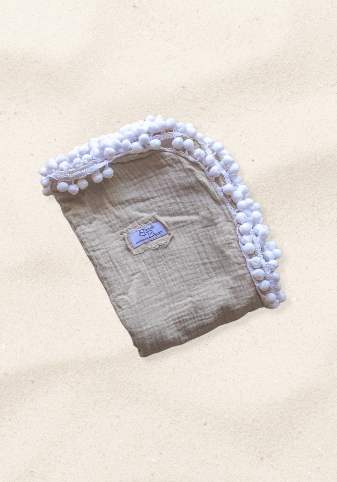 Cotton Baby Blanket - Beige
