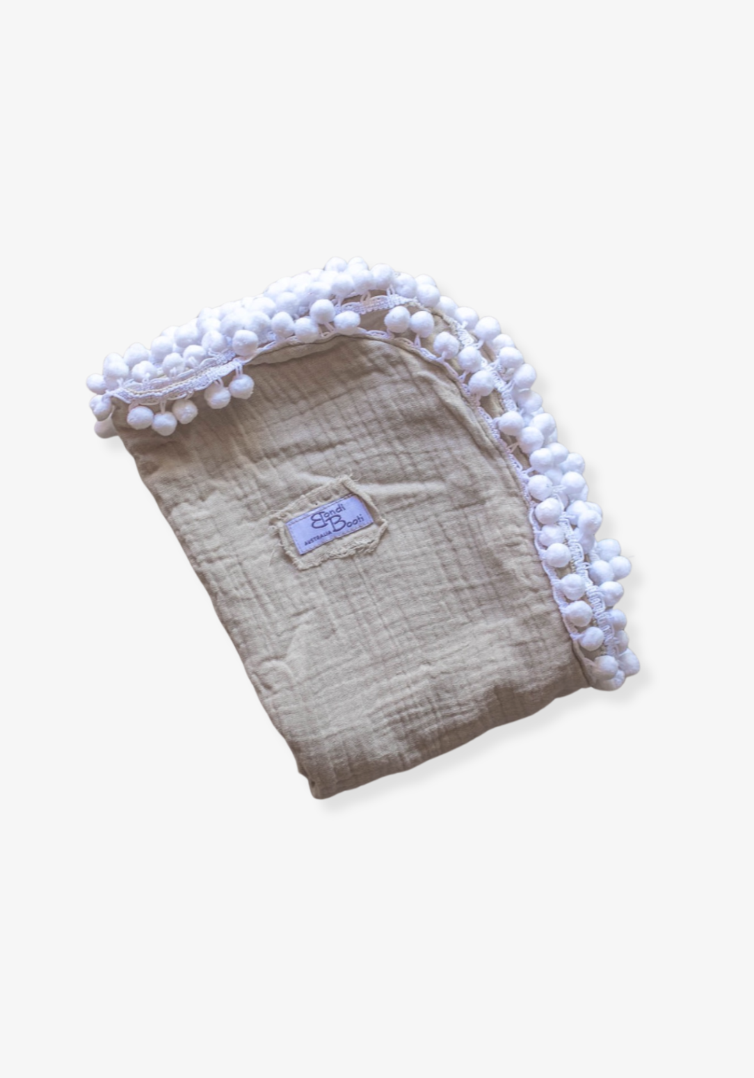 Cotton Baby Blanket - Beige