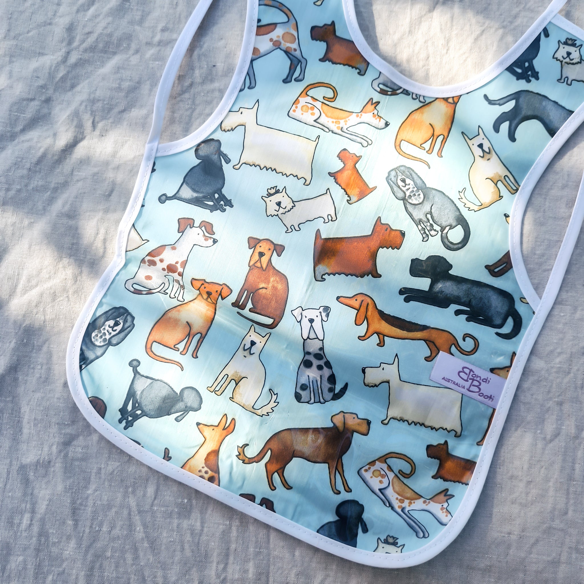 Dog Laminated Feeding Bib