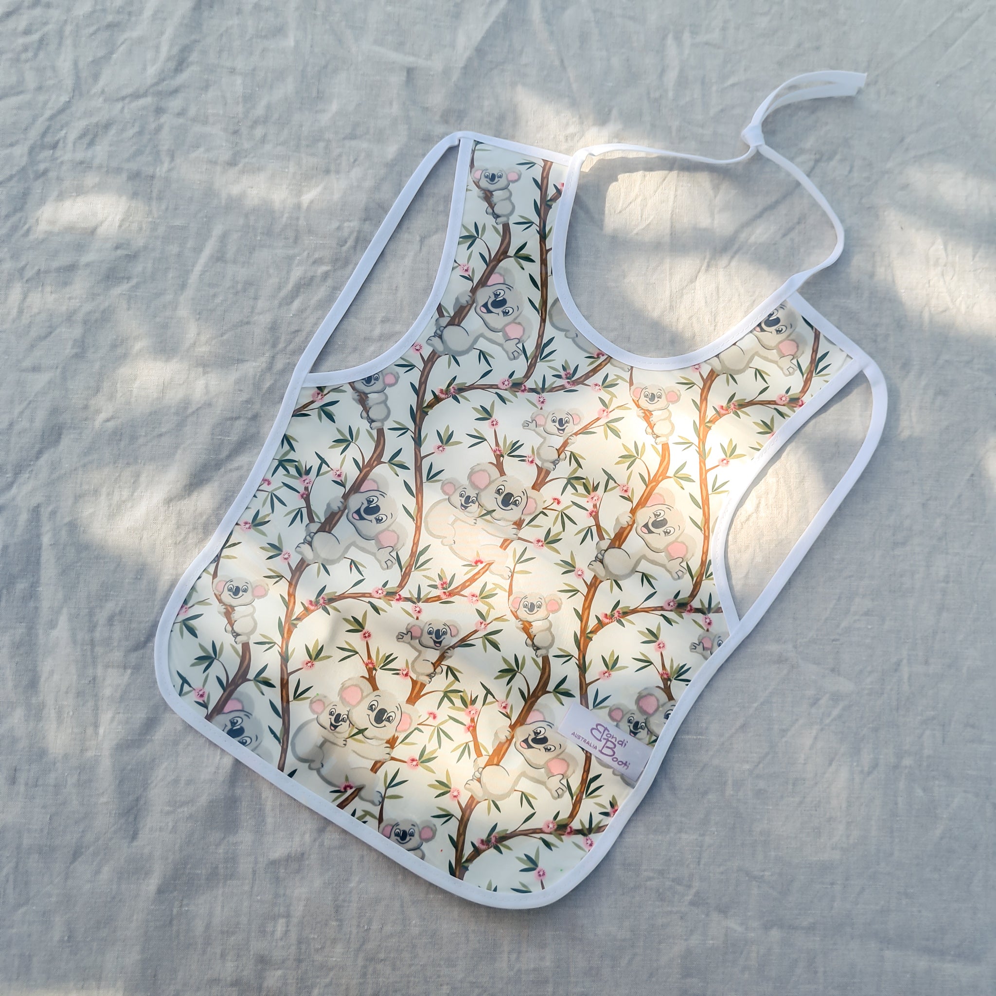 Koala Laminated Feeding Bib