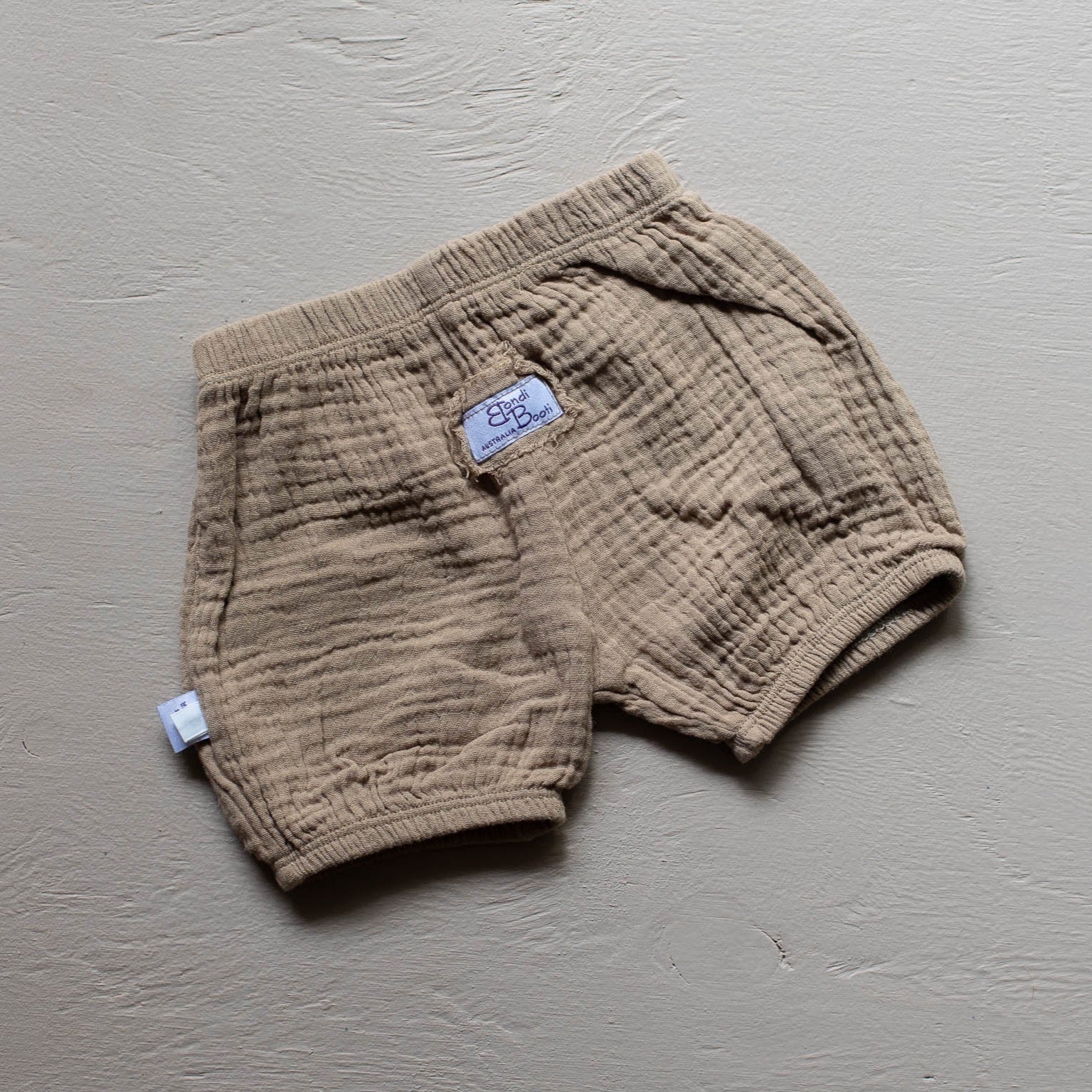 soft organic cotton neutral baby shorts bloomers
