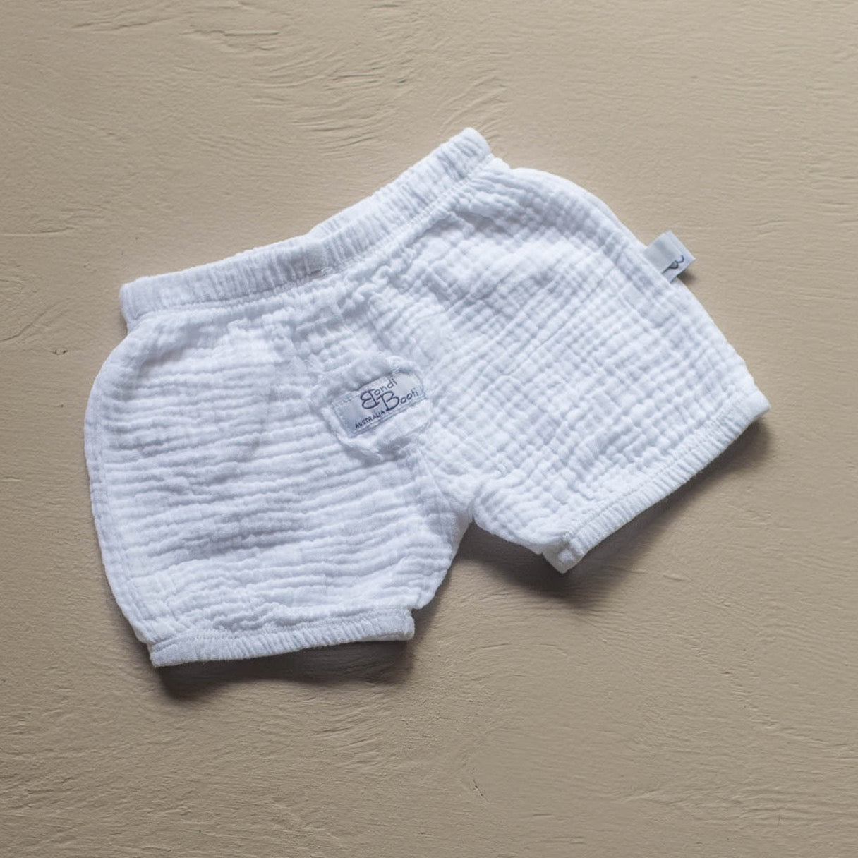 soft organic cotton neutral baby shorts bloomers