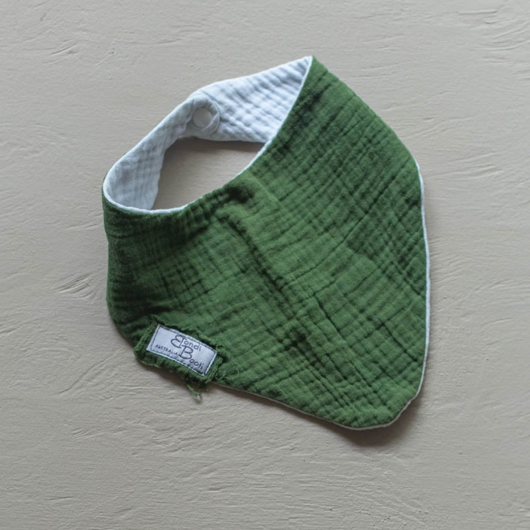 Neutral Baby absorbent bandana dribble bib organic cotton Australian made