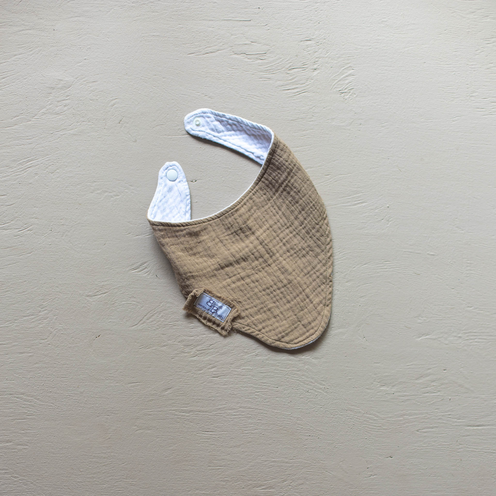 Neutral Baby absorbent bandana dribble bib organic cotton Australian made