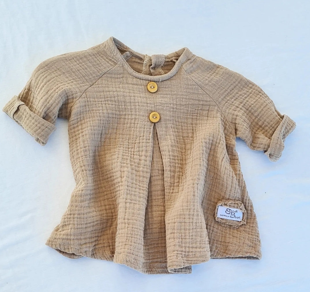 Boho Dress - Mocha
